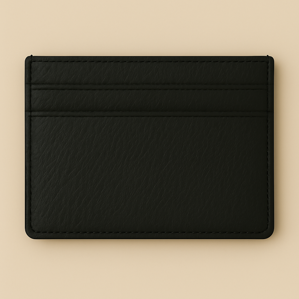 Black Silano Card Holder