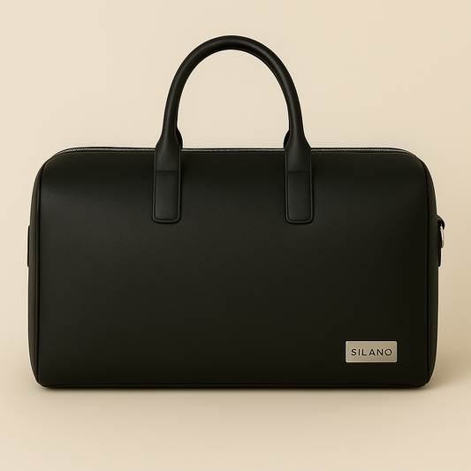 Black Silano Duffle Bag