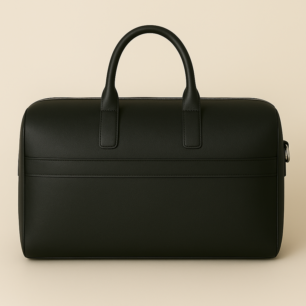 Black Silano Duffle Bag