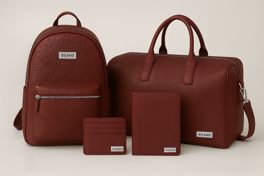 The Maroon Silano Set