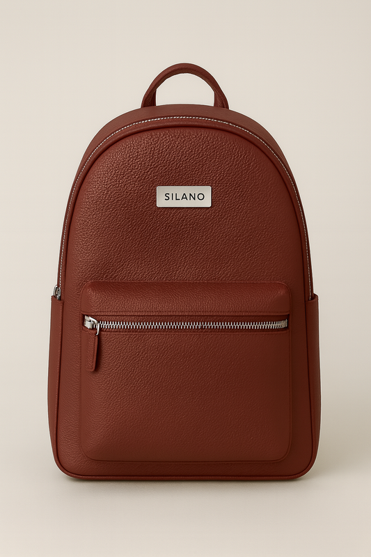 Maroon Silano Backpack