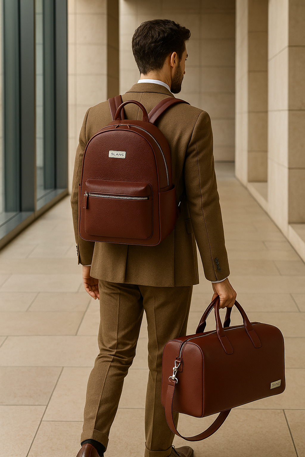 The Maroon Silano Set